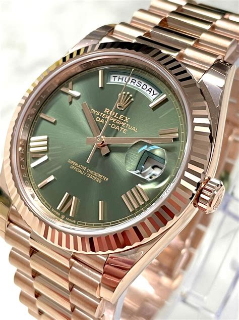 rolex rose gold|rolex day date 40 228235.